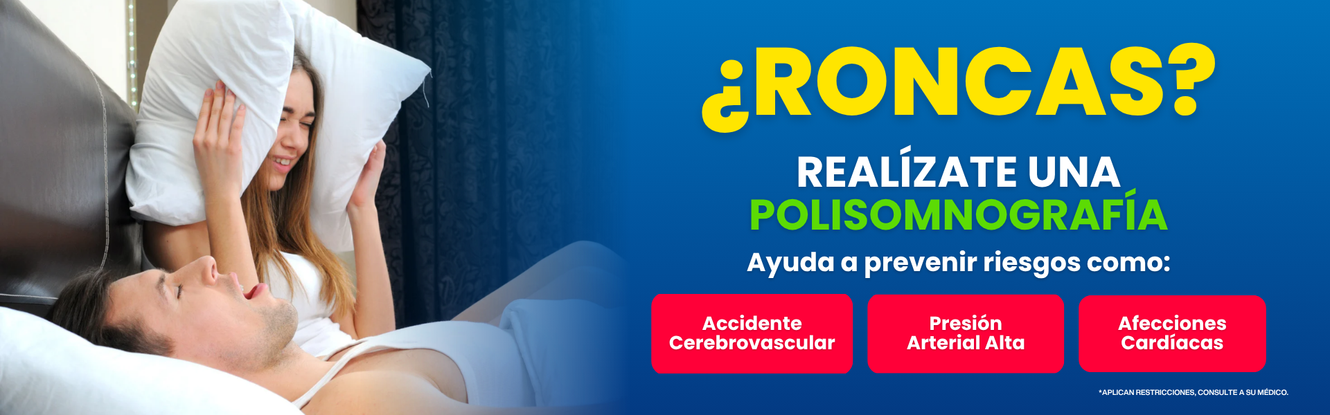 Promoción de Polisomnografía en Laboratorio Xotepingo CDMX