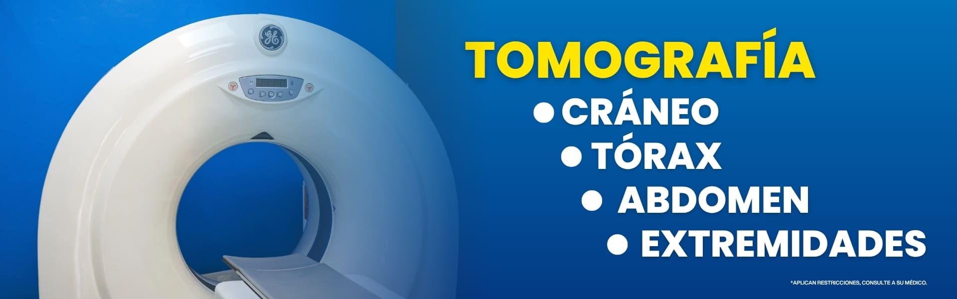 Promoción de Tomografía en Laboratorio Xotepingo CDMX